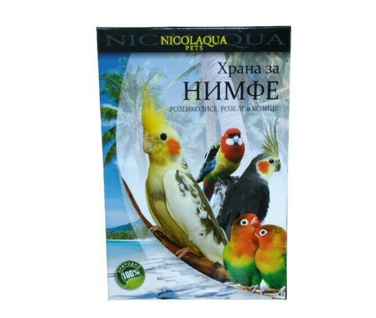 NICOLAQUA Hrana za nimfe 400g NICOLAQUA Hrana za nimfe 400g