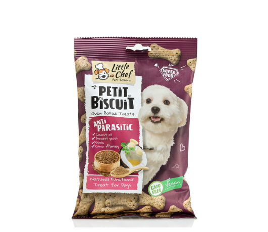 Little Chef Petit Biscuit poslastica za pse Antiparazit 150g Little Chef Petit Biscuit poslastica za pse Antiparazit 150g
