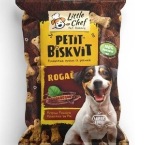 Little Chef Petit Biscuit poslastica za pse Rogač 150g