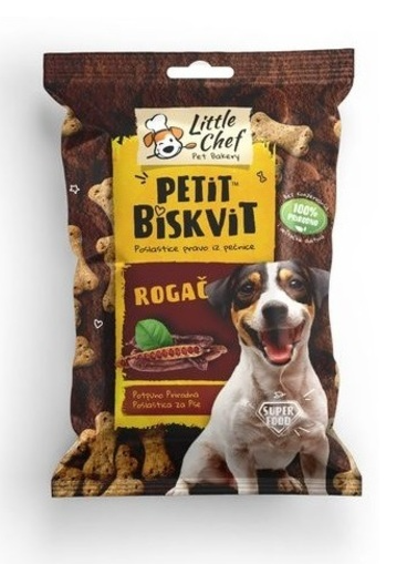 Little Chef Petit Biscuit poslastica za pse Rogač 150g Little Chef Petit Biscuit poslastica za pse Rogač 150g