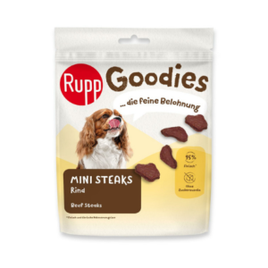 Rupp poslastica za pse Mini steaks 75g