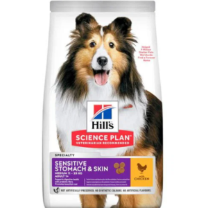 Hill's Adult Medium Sensitive skin & Stomach 14kg
