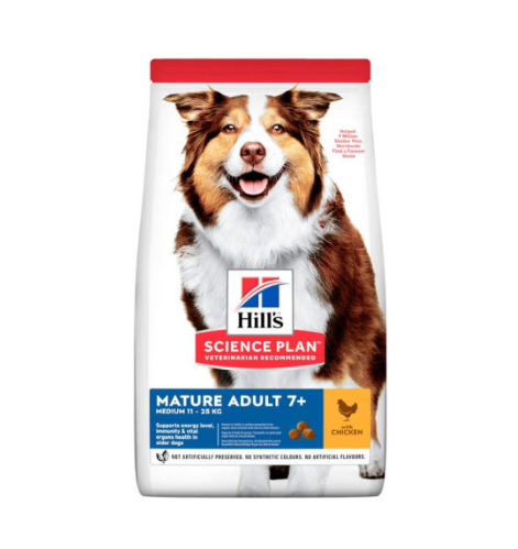 Hill's Mature Medium Piletina 14kg Hill's Mature Medium Piletina 2.5kg