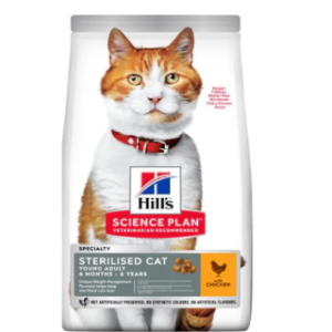 Hill's Adult Cat Sterilised Piletina 10kg