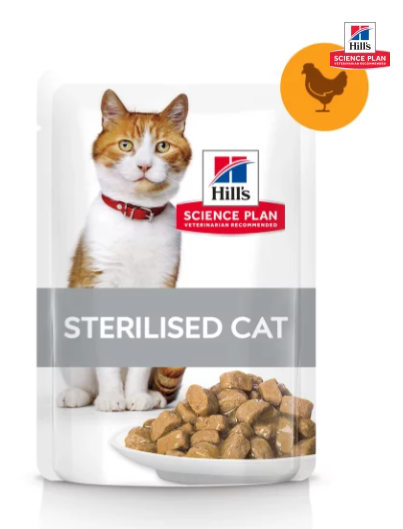 Hill's Adult Sterilised Piletina sos 12x85g Hill's Adult Sterilised Piletina sos 12x85g