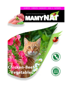 MamyNat Cat Chicken, beef & vegetables 20kg