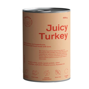 Buddy Juicy Turkey single protein 400g