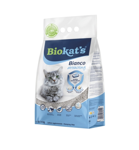 Biokat’s Bianco Attracting posip 5L Biokat’s Bianco Attracting posip 5L