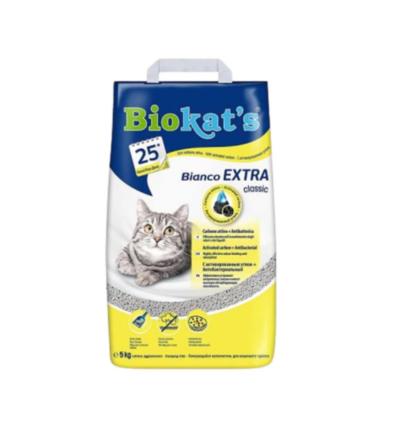 Biokat’s Bianco Extra classic posip 5kg Biokat’s Bianco Extra classic posip 5kg