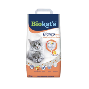 Biokat’s Bianco fresh vanila i mandarina 5kg
