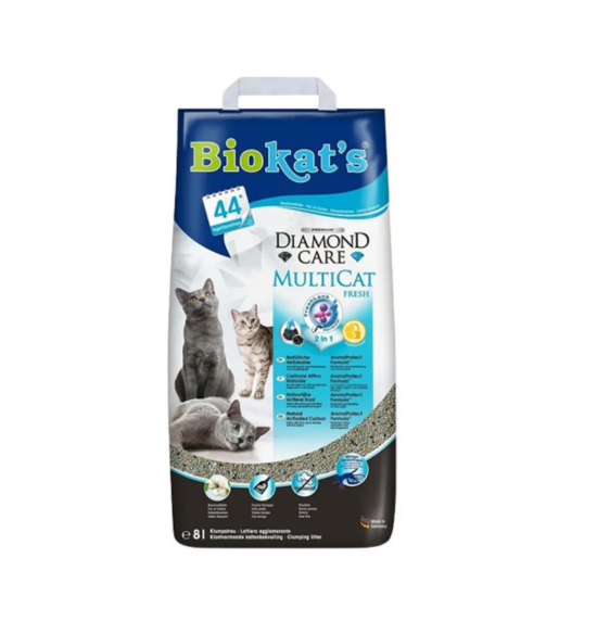 Biokat’s Diamond Care Multicat Fresh 8L Biokat’s Diamond Care Multicat Fresh 8L