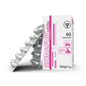 VetaPro Skin & Fur White 60 kapsula
