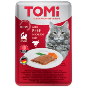 Tomi Cat GF Govedina u želeu od šargarepe 100g