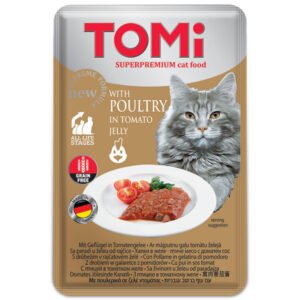 Tomi Cat GF Živina u želeu od paradajza 100g