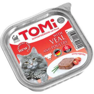 Tomi Cat Teletina i živina pašteta 100g