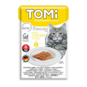 Tomi Cat sos Sterilised Piletina 85g