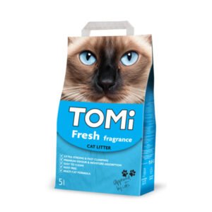 Tomi Ultra Premium posip za mačke Bor 5L