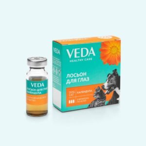 VEDA Losion za oči za pse i mačke Kalendula 3x10ml