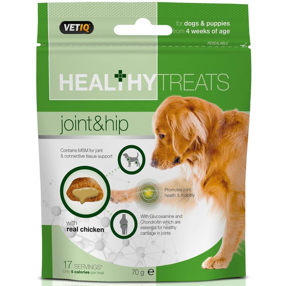 VetIQ Dog Joint & Hip - Poslastica za zglobove 70g VetIQ Dog Joint & Hip - Poslastica za zglobove 70g