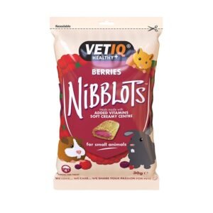 VetIQ Nibblots Bobice - poslastica za glodare 30g