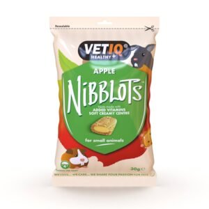 VetIQ Nibblots Jabuka - poslastica za glodare 30g