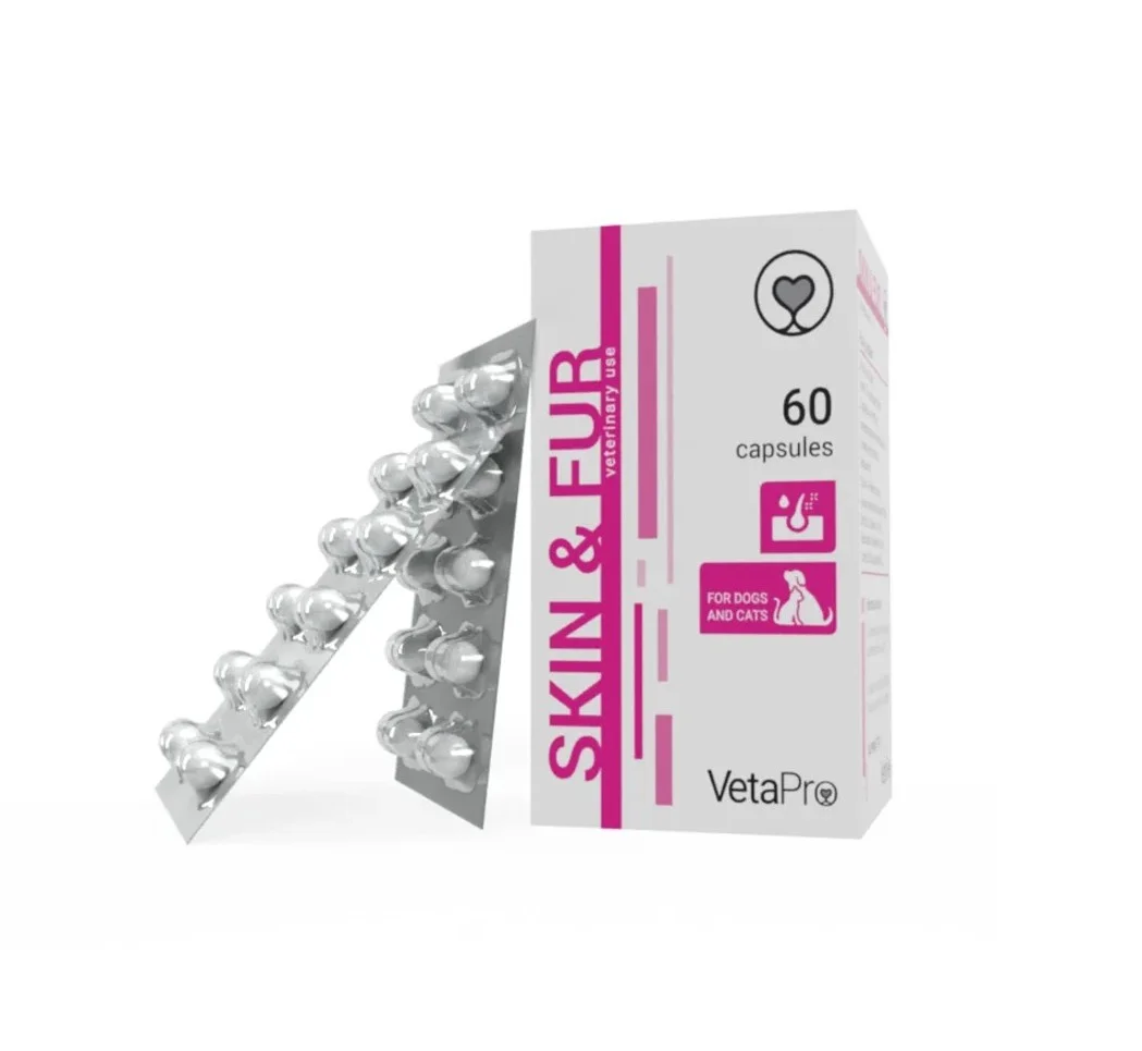 VetaPro Skin & Fur 60 kapsula VetaPro Skin & Fur 60 kapsula