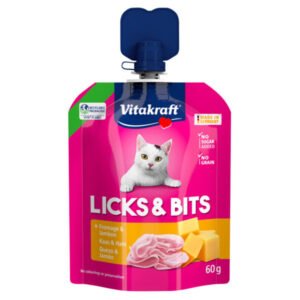 Vitakraft Cat Lick & Bits šunka i sir 60g
