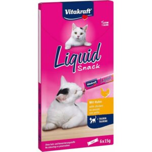 Vitakraft Cat Liquid sticks Piletina/taurin 6x15g