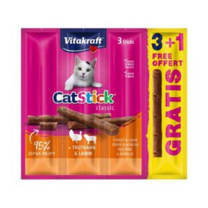 Vitakraft Cat Stick Mini Ćuretina i jagnjetina 3x6g