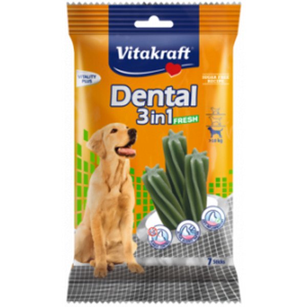 Vitakraft Dental Fresh 3u1 M 7 kom Vitakraft Dental Fresh 3u1 M 7 kom