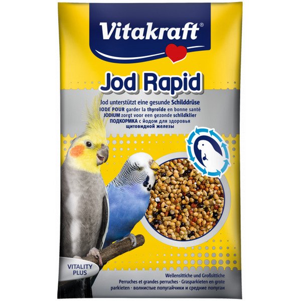 Vitakraft Perle za tigrice i nimfe Jod 20g Vitakraft Perle za tigrice i nimfe Jod 20g