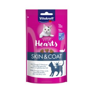 Vitakraft Vita Hearts Skin&Coat - losos 60g