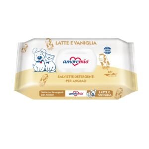 AmoreMio Vlažne maramice - Mleko i vanila 40 kom