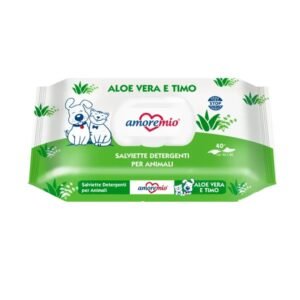 AmoreMio Vlažne maramice - Aloe Vera 40 kom