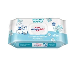 AmoreMio Vlažne maramice - Beli mošus 40 kom