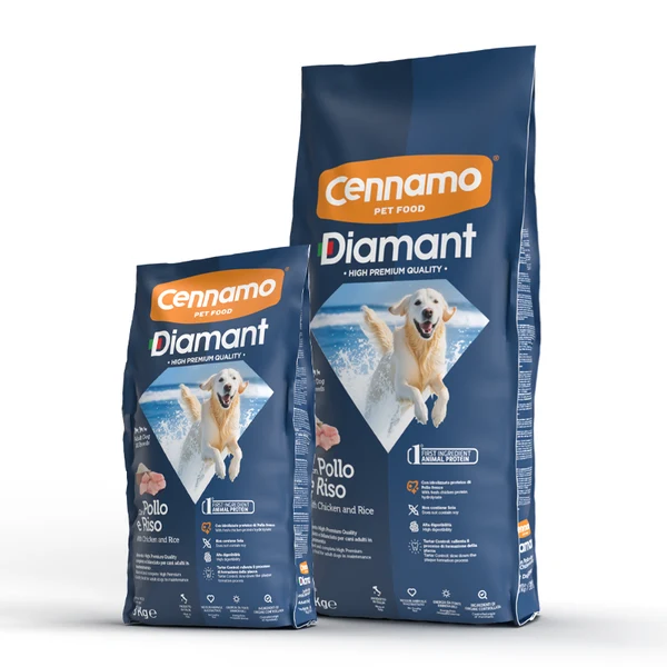 Cennamo Diamant Dog Adult Mini Piletina 15kg Cennamo Diamant Dog Adult Mini Piletina 15kg