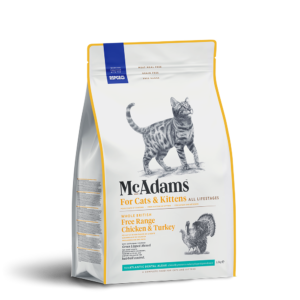 McAdams hrana za mačke Cats&Kittens Free Range Chicken & Turkey