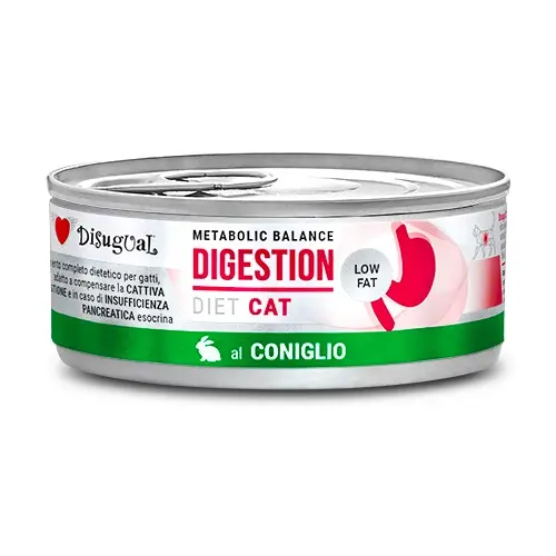 Disugual Cat Diet konzerva Digestion Low Fat Zec 85g Disugual Cat Diet konzerva Digestion Low Fat Zec 85g