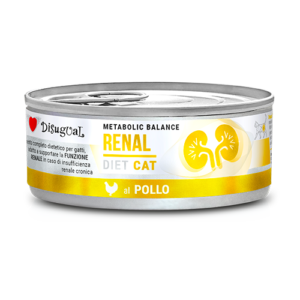 Disugual Cat Diet konzerva Renal Piletina 85g