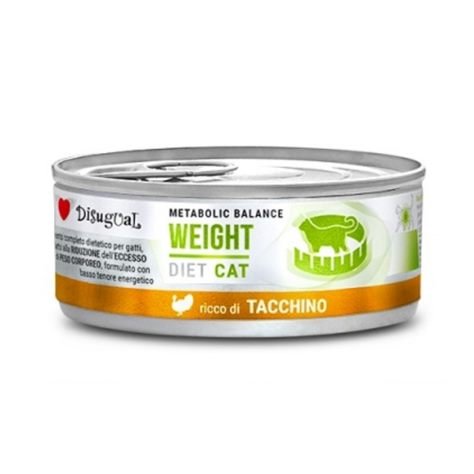 Disugual Cat Diet konzerva Weight Ćuretina 85g Disugual Cat Diet konzerva Weight Ćuretina 85g