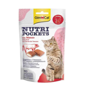 GimCat Nutri pockets Beef 60g