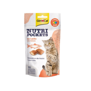 GimCat Nutri pockets Losos 60g