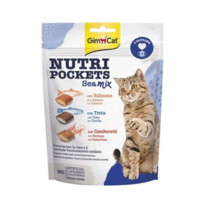GimCat Nutri pockets Sea mix 150g