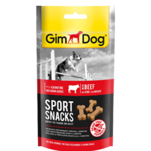 GimDog Sport snacks Govedina 60g
