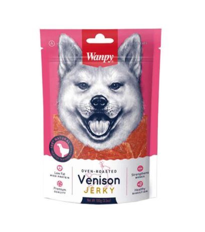 Wanpy Jerky divljač 100g Wanpy Jerky divljač 100g