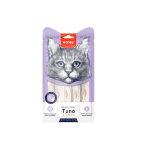 Wanpy Creamy Lickable tuna i kraba 5x14g