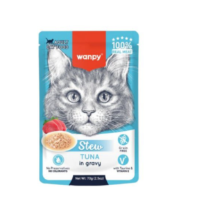 Wanpy gulaš za mačke Adult tuna 70g