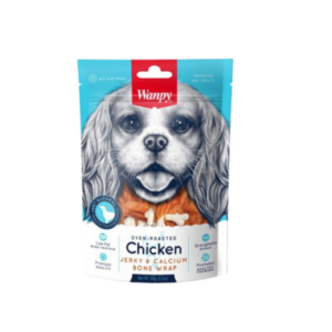 Wanpy Jerky&Calcium Bone Wrap piletina 100g