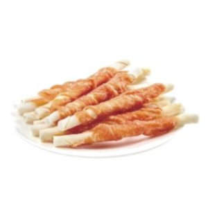Wanpy Jerky&Rawhide Twists piletina 1kg