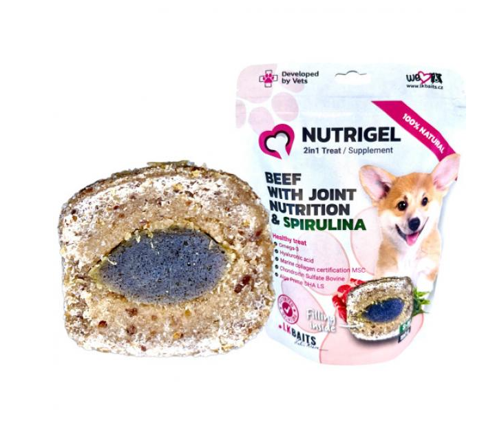 LK Baits Nutrigel Dog Beef with Joint & Spirulina 150g LK Baits Nutrigel Dog Beef with Joint & Spirulina 150g